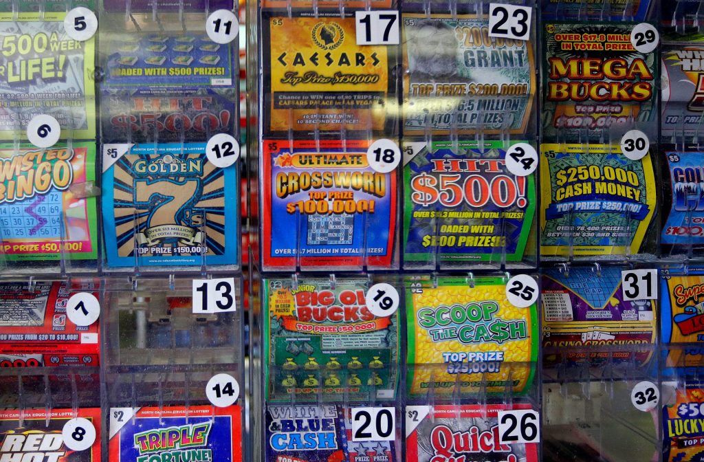 scratch lottery: spillereglene