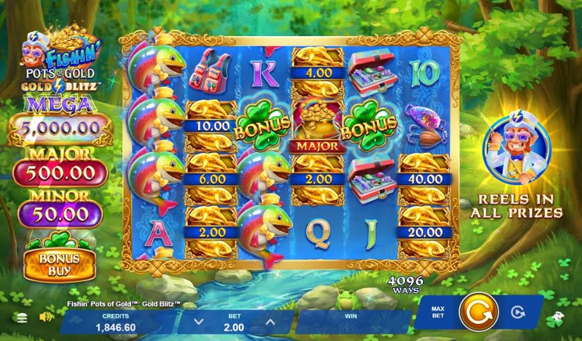 Gold Blitz Game Screenshot