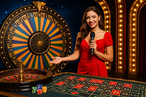 Virtual roulette table