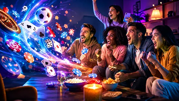 Digital gambling media